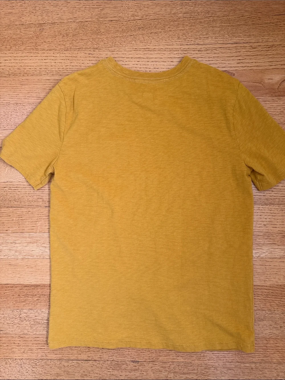 GAP Mustard Short Sleeve Pocket Tee - Boys